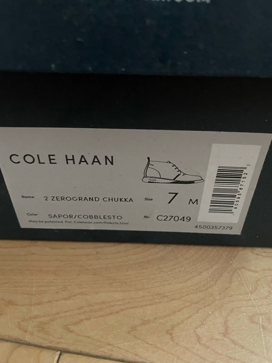 Cole Haan Men’s Suede Chukka Boots - Taupe main image 7